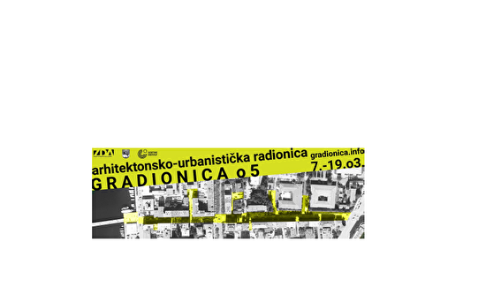 Gradionica 05 I Arhitektonsko - urbanistička radionica