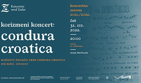 Korizmeni koncert I Condura Croatica