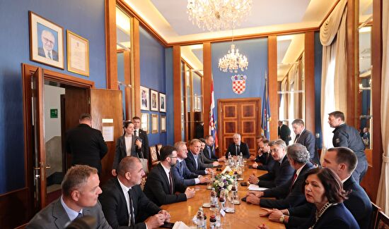 Gradonačelnik Dukić na radnom sastanku s premijerom Plenkovićem