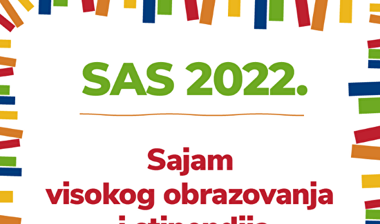 Sajam visokog obrazovanja i stipendija - SAS 2022.