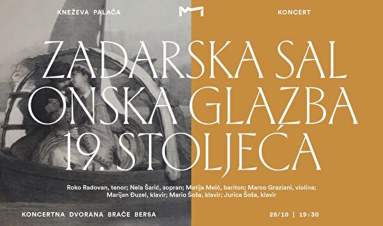 Koncert zadarske salonske glazbe 19. stoljeća