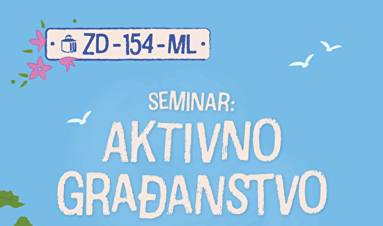 Poziv za sudjelovanje na besplatnom seminaru o aktivnom građanstvu
