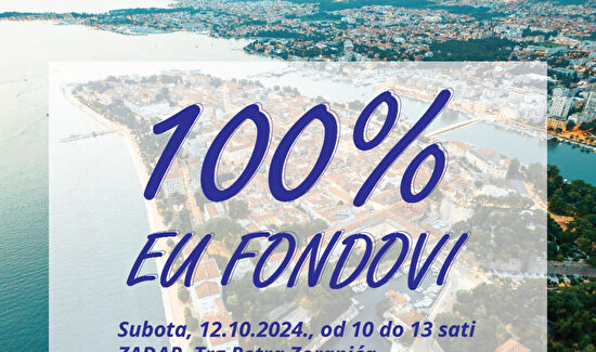 Najava događanja: "100% EU fondovi"