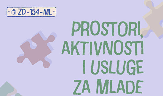 Poziv za sudjelovanje u aktivnosti “Prostori, aktivnosti i usluge za mlade” i “Mladi u kadru” u prosincu