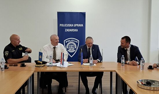 Ministar Božinović u Zadru