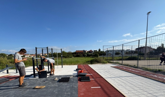 Uređeno vanjsko sportsko vježbalište u Petrčanima