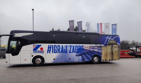 Pojačanje u voznom parku - KK Zadar dobio novi autobus 