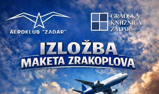 Izložba maketa zrakoplova  Aeroklub Zadar