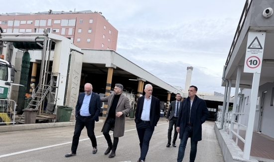 Gradonačelnik Erlić sa suradnicima obišao tvrtku Čistoća 