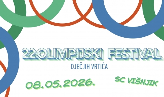 I ja ću biti olimpijac! U petak na Višnjiku Olimpijada dječjih vrtića