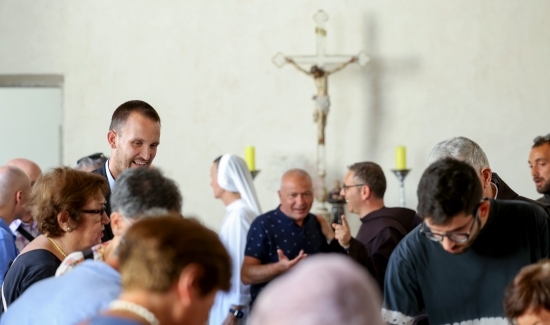 Gradonačelnik Erlić i župan Bilaver pozdravili hodočasnike iz Bitetta; danas su u posjeti Zadru i samostanu sv. Frane 