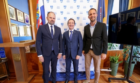 Veleposlanik Francuske u RH u posjetu Gradu Zadru i Zadarskoj županiji 