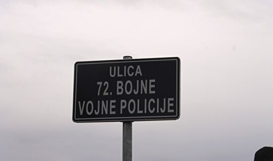 72. bojna Vojne policije dobila svoju ulicu