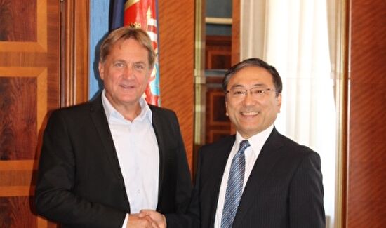 Gradonačelnik primio japanskog veleposlanika u RH, Nj.E. Keiji Idea