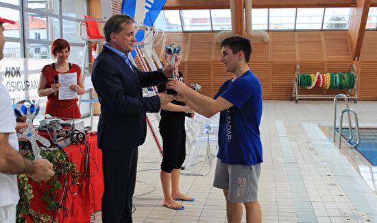 Gradonačelnik otvorio Hrvatsko prvenstvo za kadete i juniore u skokovima u vodu