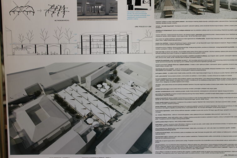 Predstavljeni rezultati Natječaja za izradu idejnog urbanističko-arhitektonskog rješenja uređenja gradske tržnice u Zadru