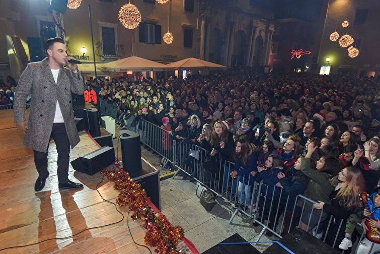 Doček Nove 2017. godine u Zadru