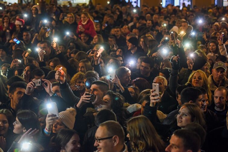 Doček Nove 2017. godine u Zadru