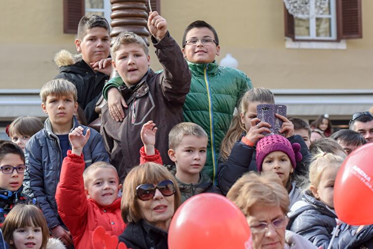 Doček Nove 2017. godine u Zadru