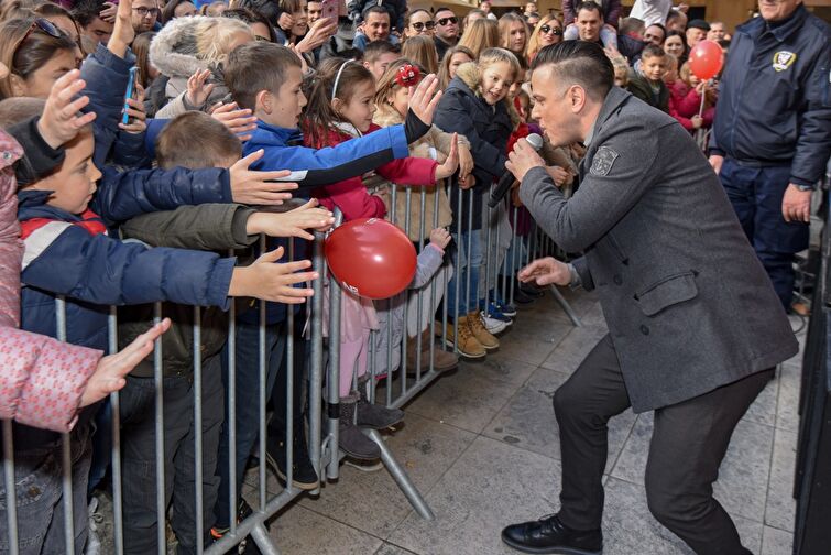 Doček Nove 2017. godine u Zadru