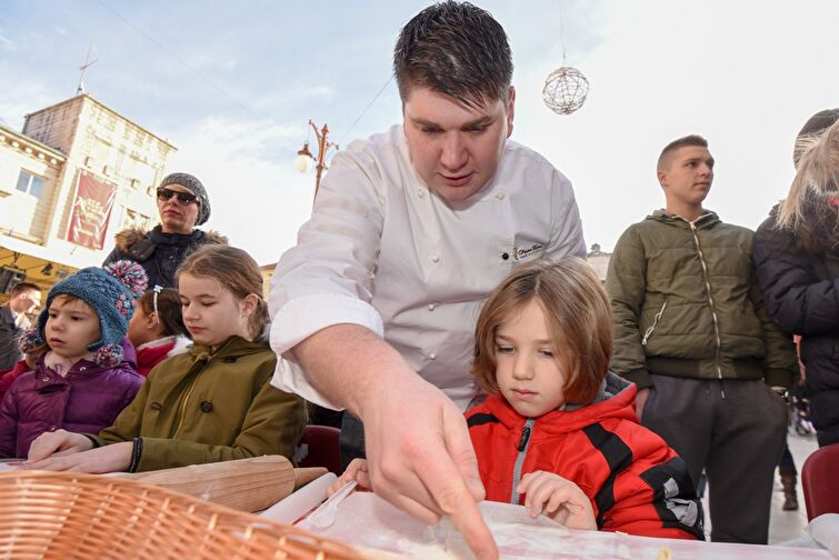 Doček Nove 2017. godine u Zadru