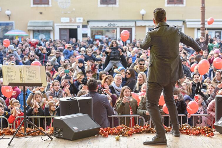 Doček Nove 2017. godine u Zadru