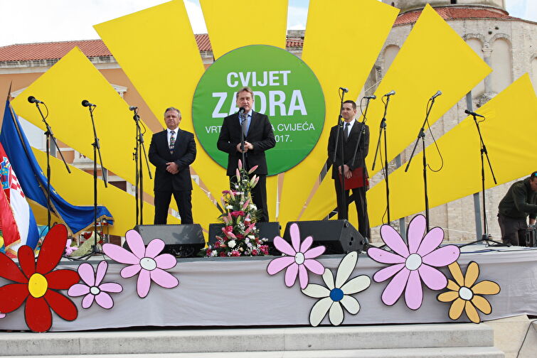 Otvorenje vrtne izložbe cvijeća "Cvijet Zadra"
