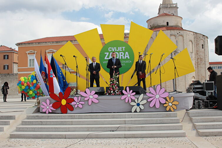 Otvorenje vrtne izložbe cvijeća "Cvijet Zadra"