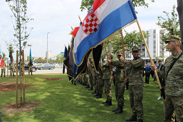 Otvaranje spomenika poginulim braniteljima Domovinskog rata