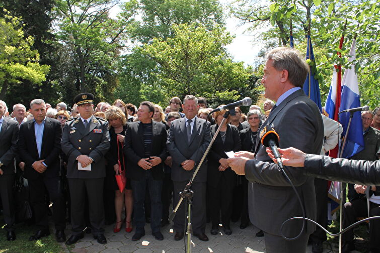 Otvaranje spomenika poginulim braniteljima Domovinskog rata