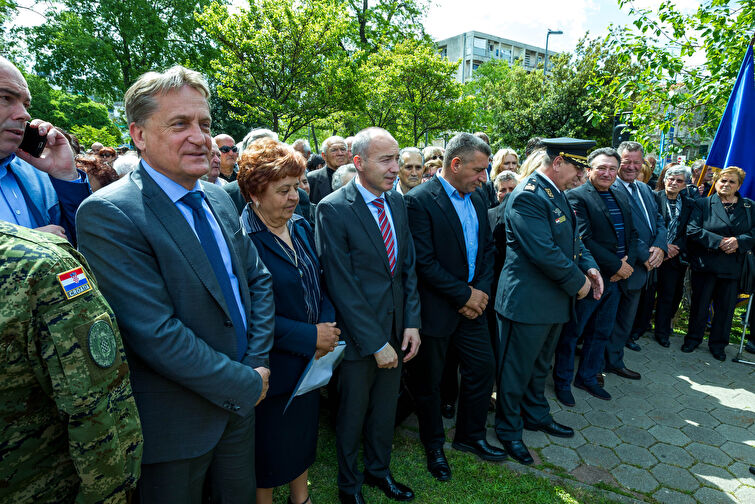 Otvaranje spomenika poginulim braniteljima Domovinskog rata