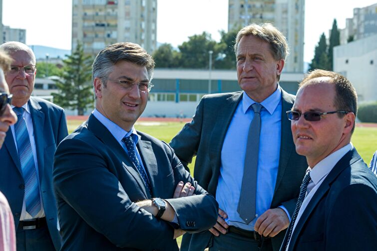 Predsjednik Vlade RH Andrej Plenković obišao ŠC "Višnjik"