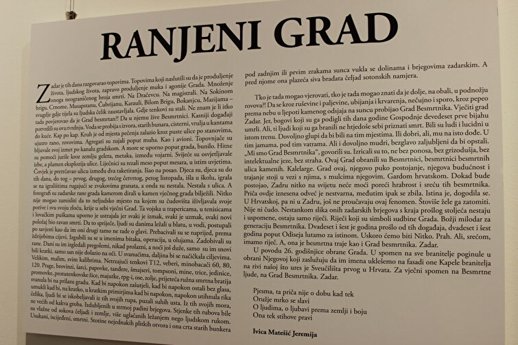 Dan obrane grada Zadra - Kneževa palača.