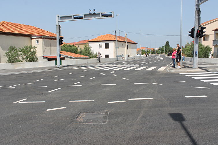 Otvaranje raskrižja ulica Benka Benkovića i Put Bokanjca