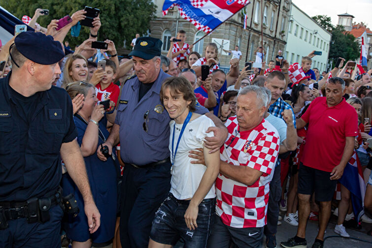 Spektakularan zadarski doček zadarskih Vatrenih 2.dio