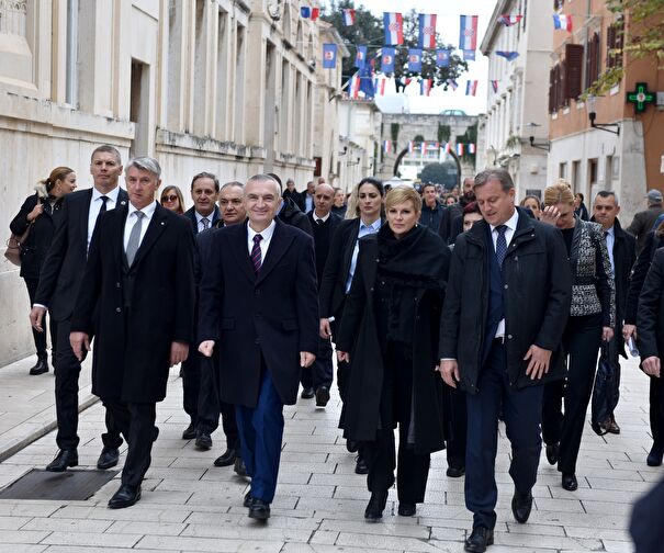 Albanski predsjednik u Zadru