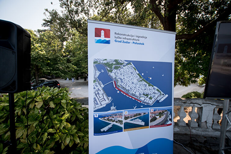 Početna konferencija projekta obnove zadarske rive -“Rekonstrukcija i izgradnja lučke infrastrukture Grad Zadar-Poluotok”