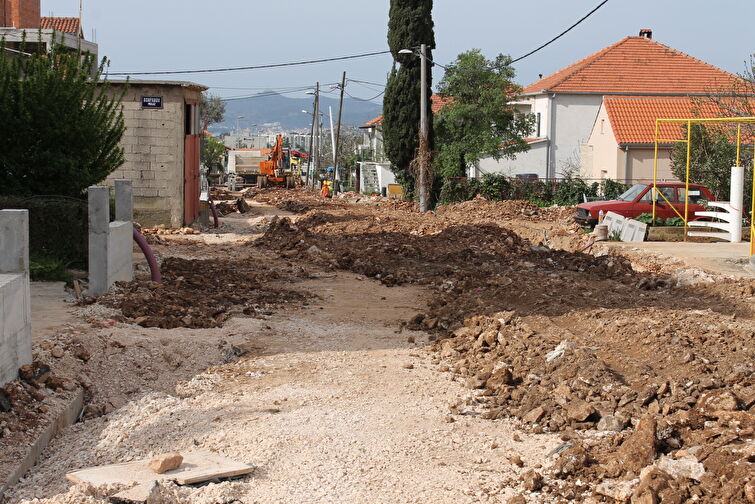 Radni obilazak gradilišta - gradonačelnik i pročelnici