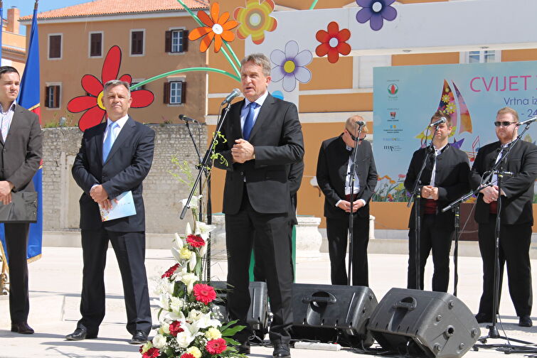 Otvorenje vrtne izložbe cvijeća "Cvijet Zadra"