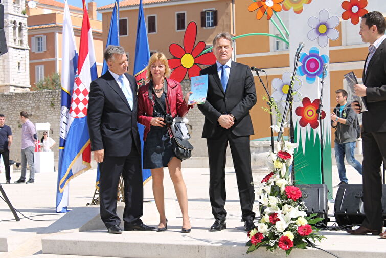 Otvorenje vrtne izložbe cvijeća "Cvijet Zadra"