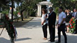 Pred Središnjim križem na Gradskom groblju položeni vijenci uoči Dana državnosti RH