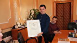 Gradonačelnik Dukić primio nagrađenog mladog zadarskog arhitekta, Krešimira Damjanovića