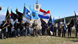 Polaganje vijenaca na spomen obilježje HRM i 2. gardijske brigade u Novigradu