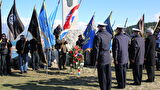 Polaganje vijenaca na spomen obilježje HRM i 2. gardijske brigade u Novigradu