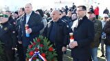 Polaganje vijenaca na spomen obilježje HRM i 2. gardijske brigade u Novigradu
