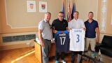 Prijem za predsjednika slovačkog nogometnog saveza