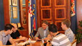 Gradonačelnik Božidar Kalmeta održao sastanak sa Savjetom mladih