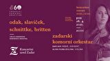 Koncert Zadarskog komornog orkestra I Odak, Slavíček, Schnittke, Britten