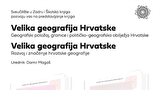 Predstavljanje knjiga I Velika geografija Hrvatske