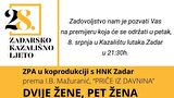 Plesna predstava "Dvije žene, pet žena" I 28. Zadarsko kazališno ljeto